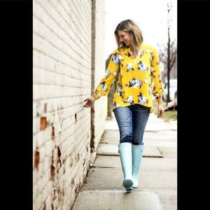 HUNTER Women's Original Tall Gloss Rain Boots NEW